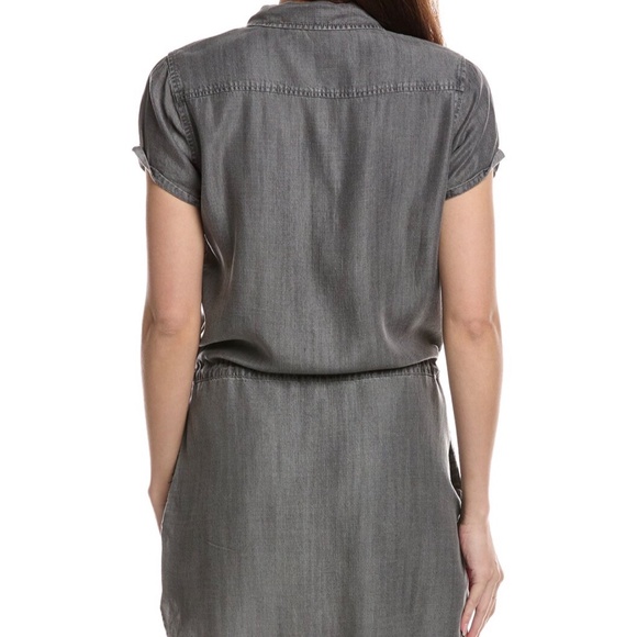 LOVESTITCH Drawstring Waist Shirtdress - Picture 3 of 6